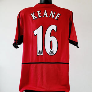 KEANE 16 Manchester United Shirt - XL - 2002/2003 -  Man U Jersey Nike