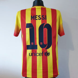 MESSI 10 Barcelona Shirt - Medium - 2013/2014 - Nike Jersey Away Barca