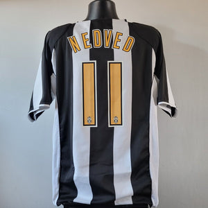 NEDVED 11 Juventus Shirt - 2004/2005 - XL - Home Nike Jersey